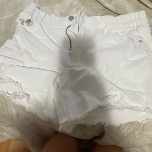 white shorts